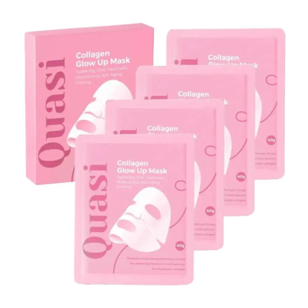 Collagen Hydrogel Mask Korean Sleeping Sheet Mask Deep Hydration Brightening Pore Minimizing Fall 2026 TikTok Viral