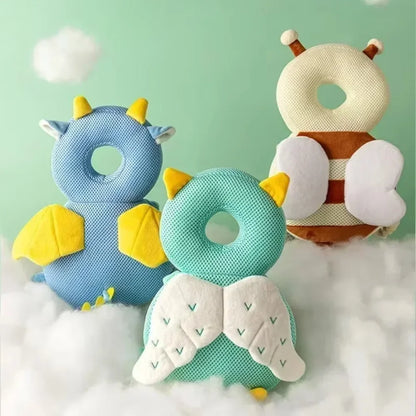 Security Protective Headgear Pillow for Baby Safety, Cute Cushion Anti-Fall Edge Protector