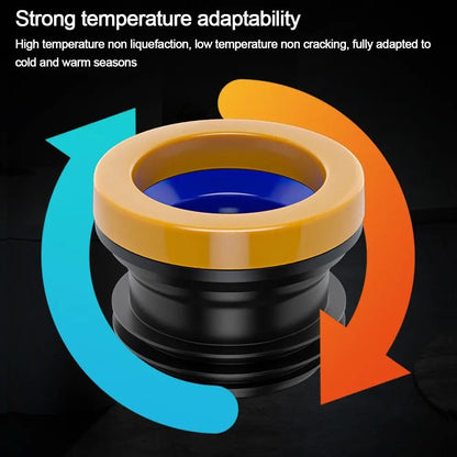 Toilet Seal Ring Odor-Resistant Drain Seal Gasket For Flange Repair Anti Leakage Fall 2026 Home Improvement