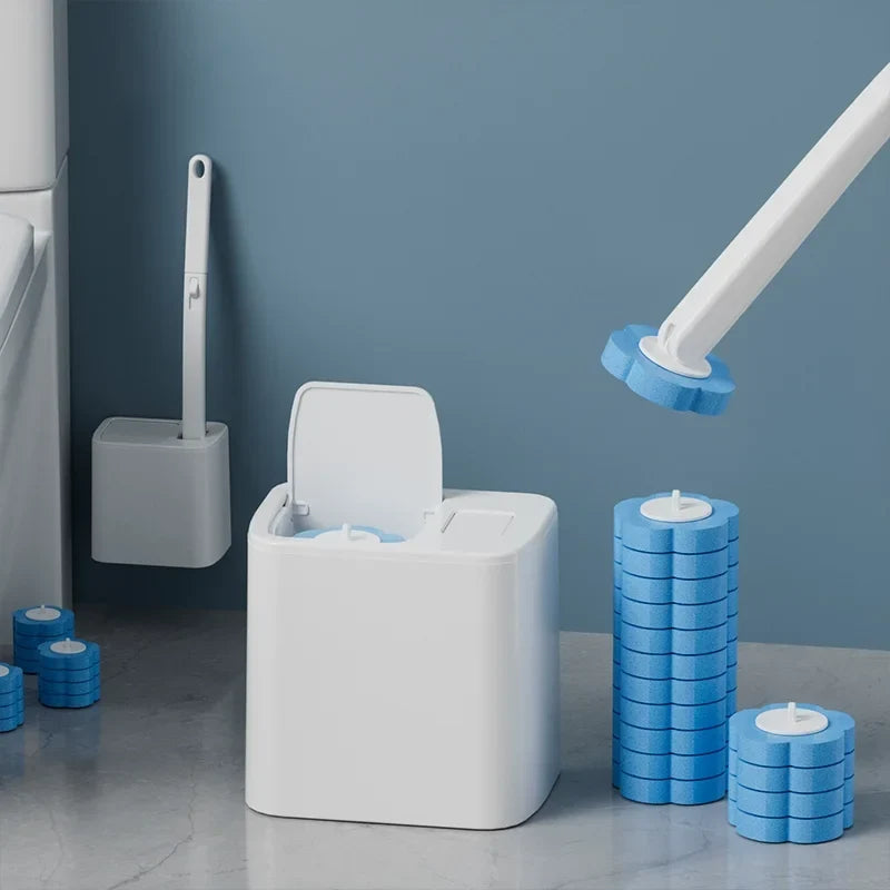 Disposable Toilet Brush Cleaning Kit With Long Handle Replacement Head And Auto Lid Opening, Eco Friendly Bathroom Tool Fall 2026
