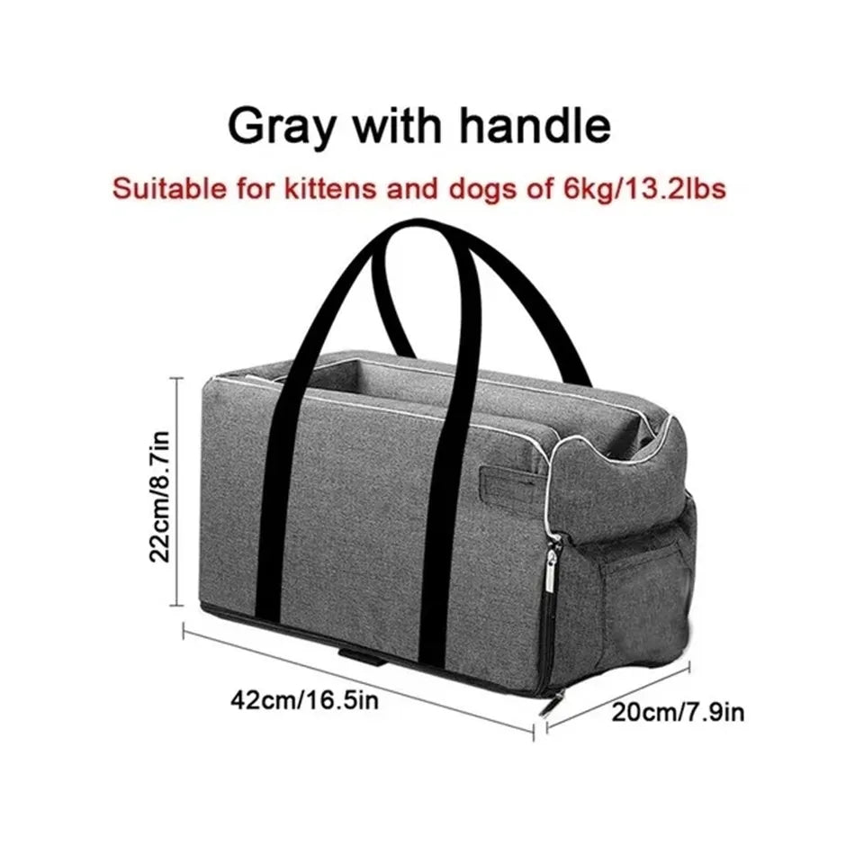 Dog Car Seat Portable Carrier Bed Booster Seat Road Trip 2025 Travel Safety Cozy Durable Pet