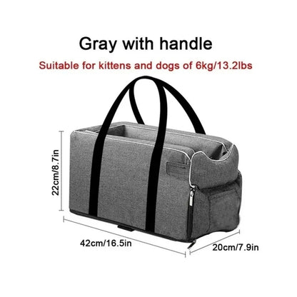 Dog Car Seat Portable Carrier Bed Booster Seat Road Trip 2025 Travel Safety Cozy Durable Pet