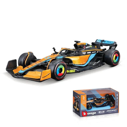 Die-Cast Car 1:43 Scale Formula One MCL60 Replica 2023 Collectible Display Model Fall 2025 Gift