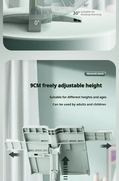 Reading Book Stand Adjustable Rotating Tablet Holder