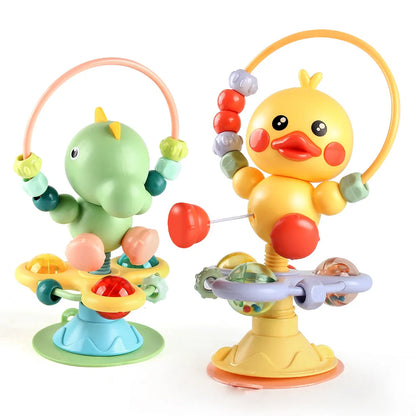 Baby Soothing Rattle Suction Cup Newborn Sensory Toys