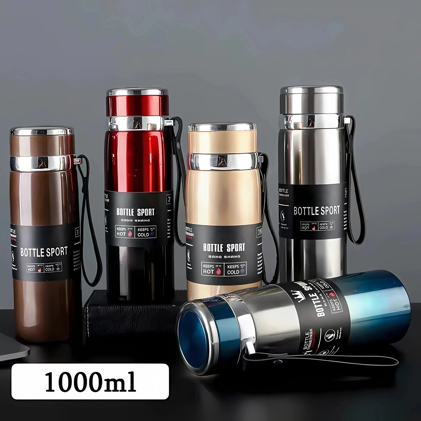 Thermal Water Bottle Vacuum Flask Keeps Hot And Cold Drinks Back To School 2026 Gift