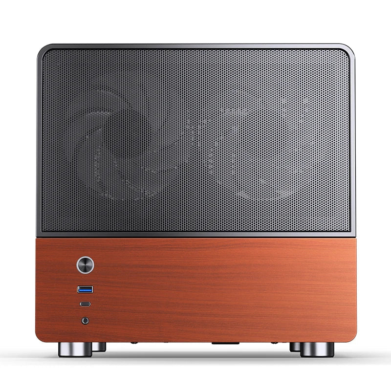 Mini ITX MicroATX PC Case Sea View Glass Compact Gaming