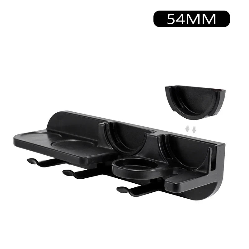 Portafilter Wall Rack Self Adhesive Espresso Holder Fits 51mm 54mm 58mm Coffee Setup Fall 2025 Space Saving Organizer