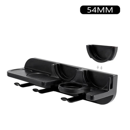 Portafilter Wall Rack Self Adhesive Espresso Holder Fits 51mm 54mm 58mm Coffee Setup Fall 2025 Space Saving Organizer