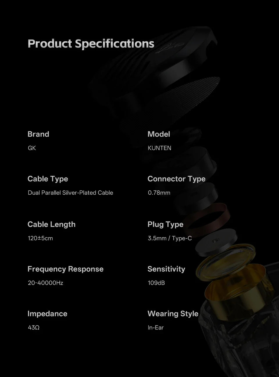 Earphones Dynamic Driver HiFi Earbuds With Detachable Cable For DJ Use Summer 2026 Trend