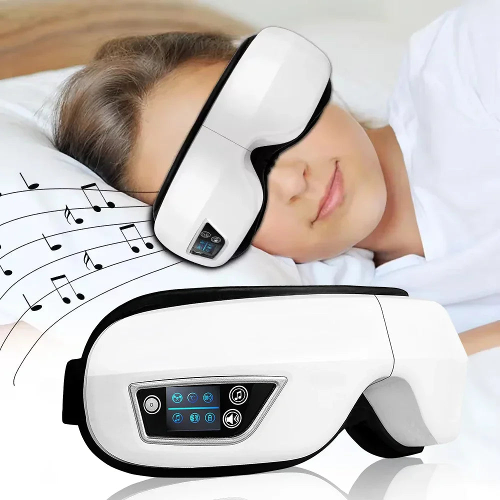 Eye Massager Medium Airbag Compression Bluetooth Music Sleep Aid AI Trending 2026 Wellness Gift