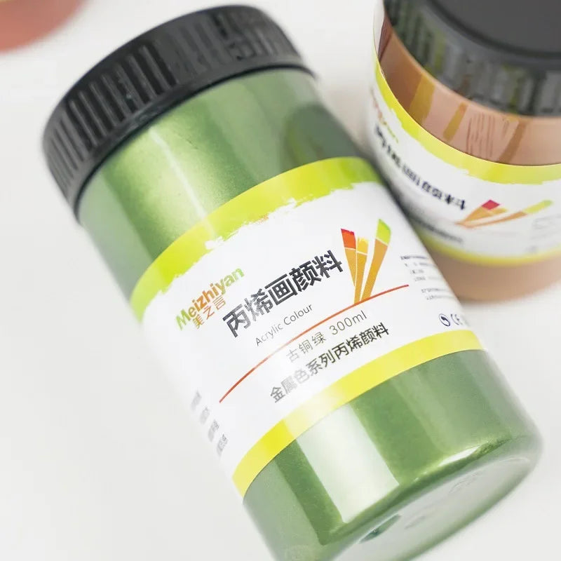 Golden Acrylic Paint Metallic Pearlescent Finish Waterproof Fade Resistant for Gypsum Canvas DIY Craft Supplies Fall 2026