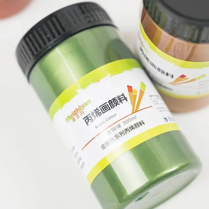 Golden Acrylic Paint Metallic Pearlescent Finish Waterproof Fade Resistant for Gypsum Canvas DIY Craft Supplies Fall 2026