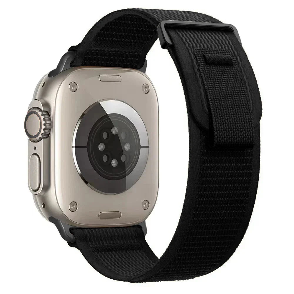 Nylon Trail Loop Apple Watch Band - Breathable Sport Strap for Ultra 3 2, Series 11 10 9 8 7 41-49mm