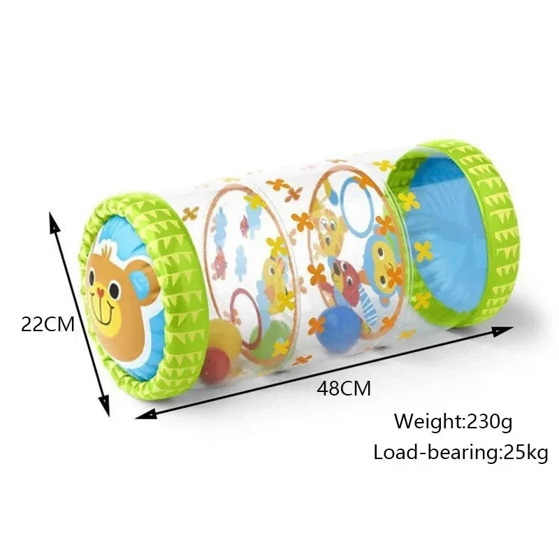 Variant image for High Contrast Baby Tummy Time Pillow with Mirror, Teething Toy, and Crinkle Paper for Infants 0-6 Months-1