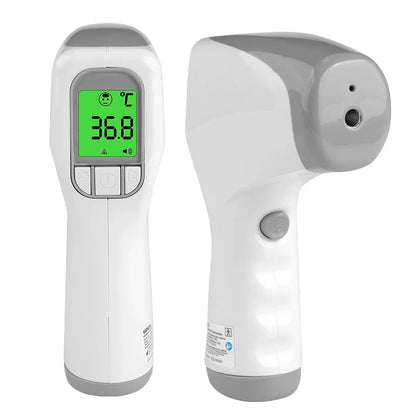 Infrared Forehead Thermometer 2-in-1 with Fever Alarm and LCD Display, Accurate Readings for Family, Back to School 2026