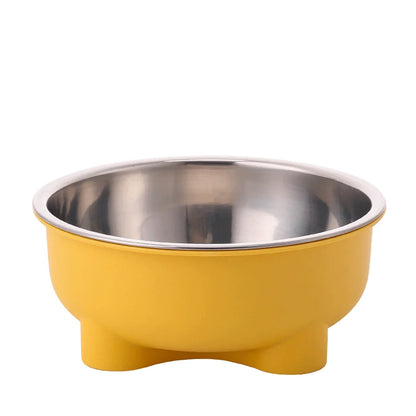 Anti Slip Stainless Steel Dog Bowl - Easy to Clean Indoor Pet Dish