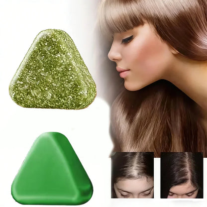 Herbal Shampoo Soap Handmade Hair Care for All Hair Types Oil Control Refreshing Fall 2026 Trend