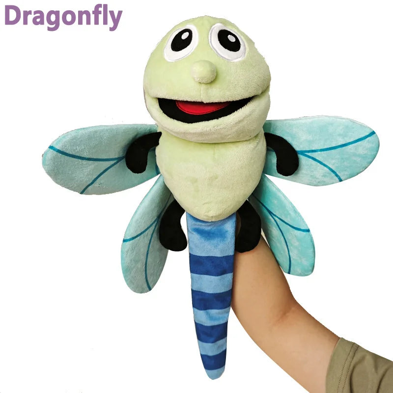Finger Puppets Insect Plush Hand Puppet Set Kids Educational Cotton Plush Bug Characters Back To School 2025 Gift
