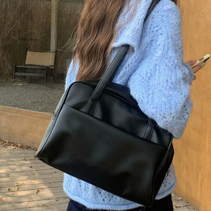 Tote Bag Texture Large Capacity Everyday Carry, Commuting Friendly Autumn Winter 2026 Trend