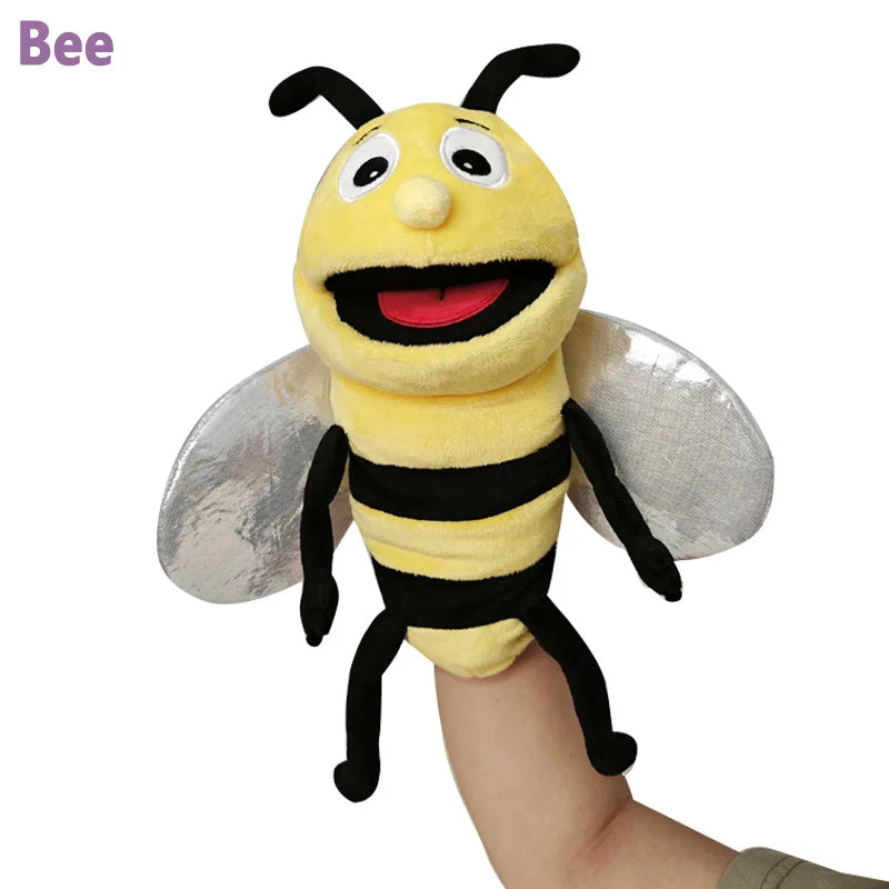 Finger Puppets Insect Plush Hand Puppet Set Kids Educational Cotton Plush Bug Characters Back To School 2025 Gift