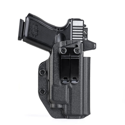 IWB Kydex Holster - TLR-8 Light Compatible, Inside Waistband Concealed Carry, 19 19X 23 25 32 44 45 Compatible