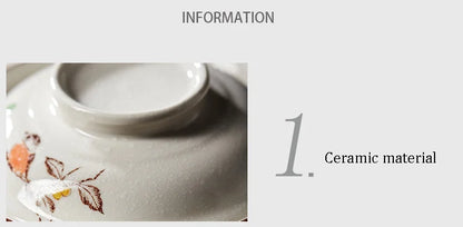 Ramen Bowl Large Ceramic With Lid Retro Fall 2025 Tableware