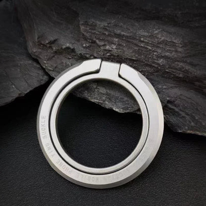 Magnetic iPhone Ring Holder - Foldable Grip Stand & Accessories for Mobile Support