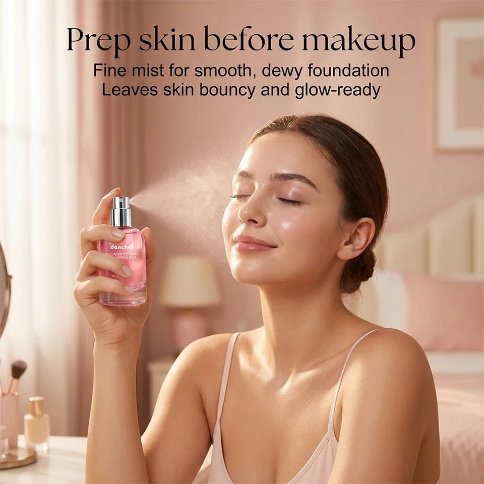 Collagen Peptides 2-in-1 Jelly Serum & Face Mist – Deep Hydration Moisturizing Skin Care Spray 2026