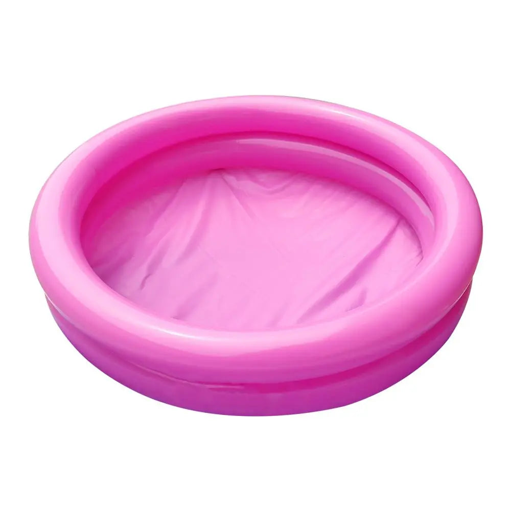 Variant image for Inflatable PVC Garden Pool for Kids 0-3 Years, Round 60x14cm Puncture Resistant Summer Water Play Basin-1