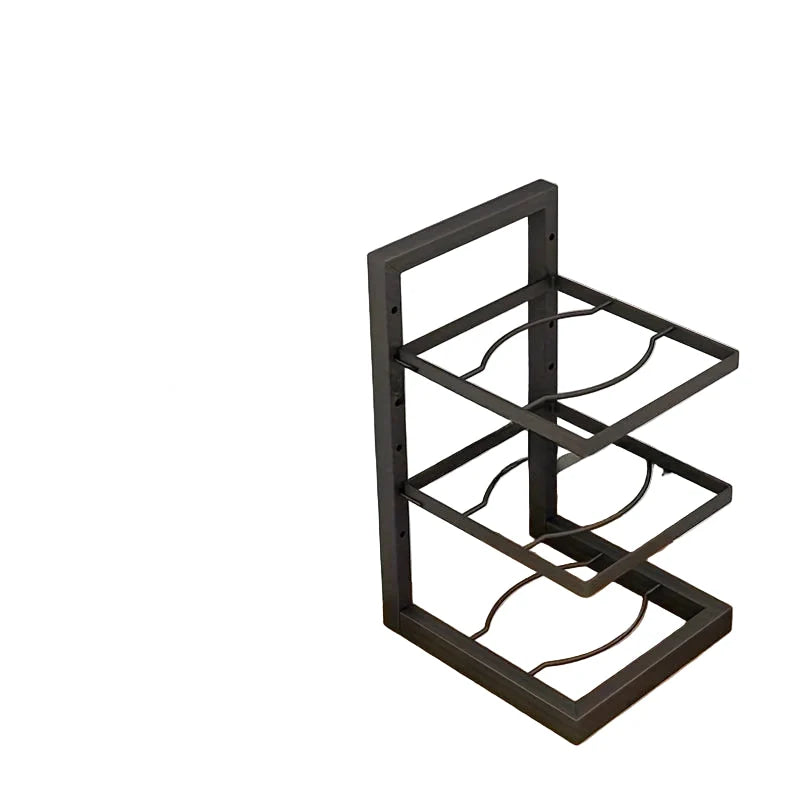 Adjustable Pot Rack Stainless Steel Multi Layer Organizer