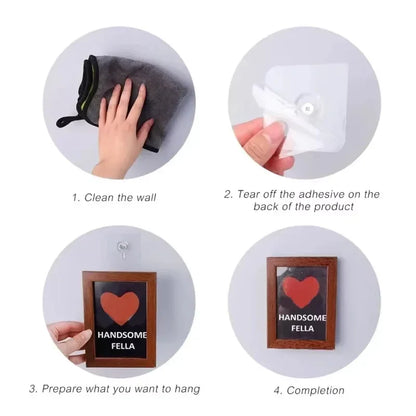 Adhesive Hooks 10 Pack No Drilling Wall Hooks Waterproof For Kitchen And Bathroom Fall 2026 Organization