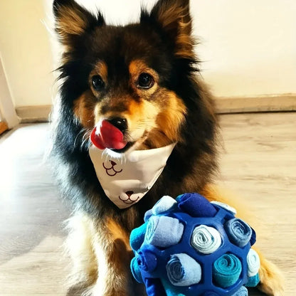 Dog Snuffle Ball Toy – Bite Resistant Rubber Interactive Nose Work Foraging Enrichment Toy for Dogs 2026