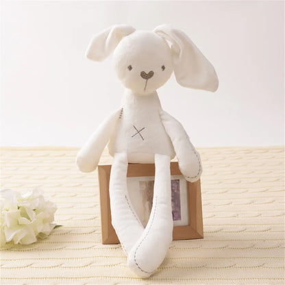 42CM Cute Cartoon Long Ears Rabbit Doll - Soft Plush Toy for Children, Bunny Sleeping Mate, Stuffed Animal Gift