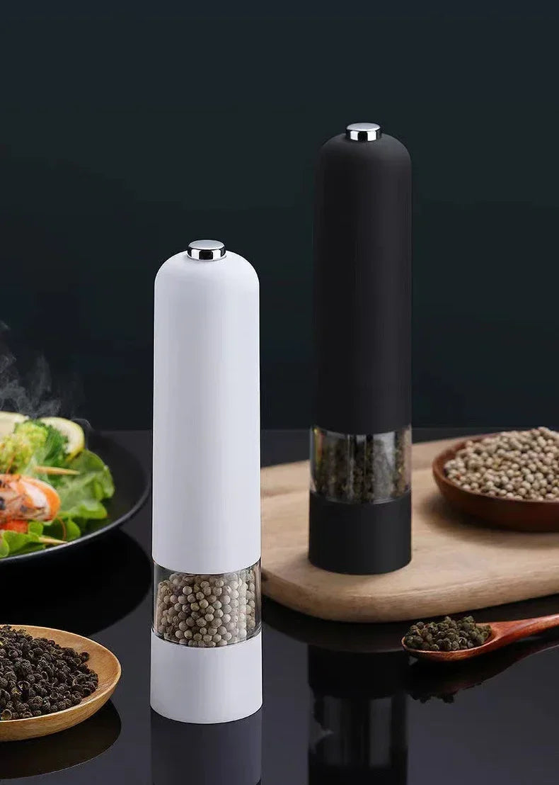 Electric Salt Pepper Grinder With LED Adjustable Coarseness