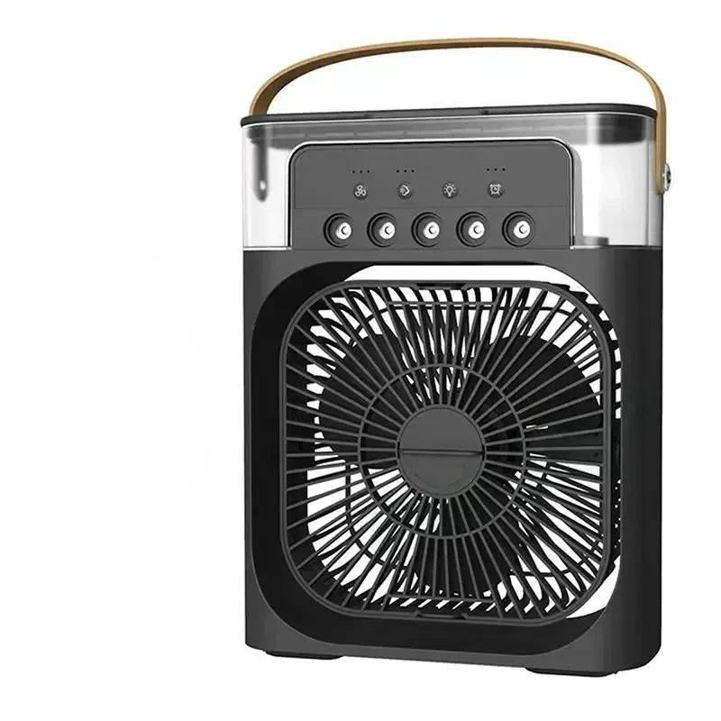 Air Humidifier Cooling USB Fan Water Mist Mini 3 In 1 Silent Cooler