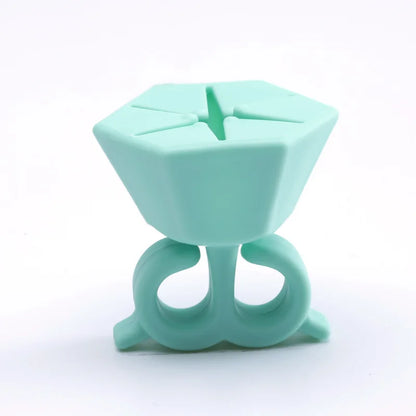 Vinyl Weeding Scrap Collector Portable Diamond Shape Craft Waste Box Fall 2025 Tidy Workspace Tool