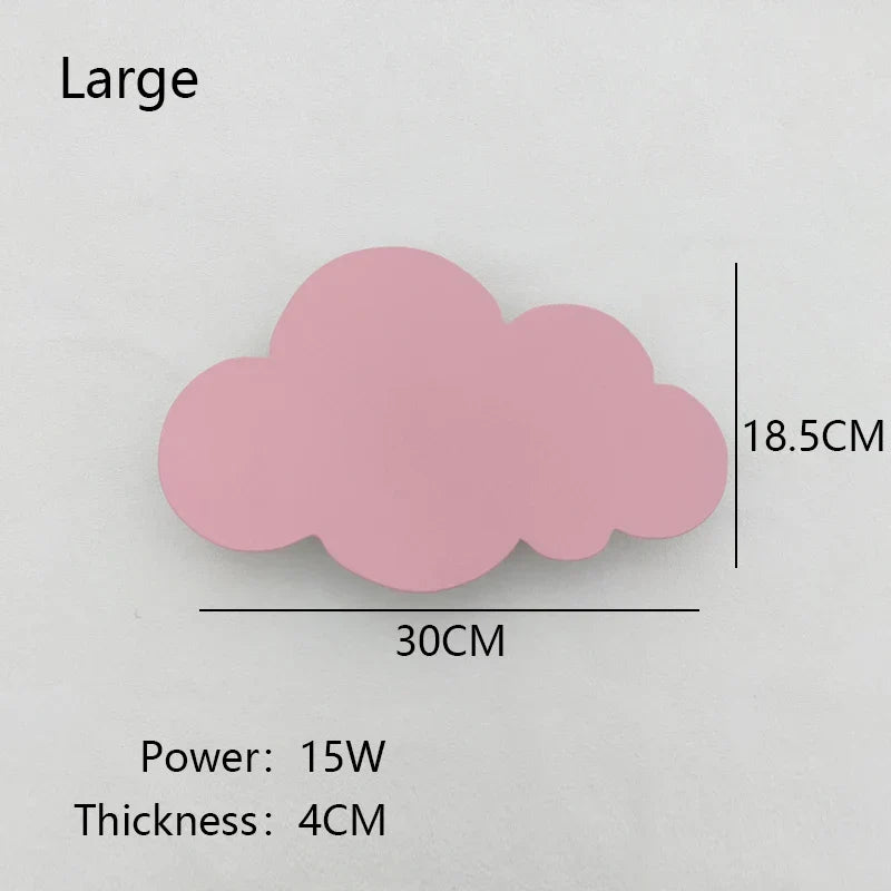 Cloud Wall Lamp Dimmable LED Nursery Light Remote Control Night Light Nursery Bedroom Decor Fall 2025 Cozy