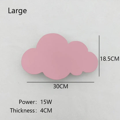 Cloud Wall Lamp Dimmable LED Nursery Light Remote Control Night Light Nursery Bedroom Decor Fall 2025 Cozy