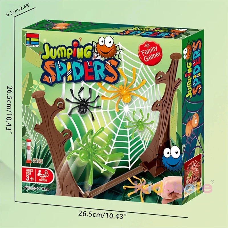 Jumping Spider Fun Board Game Set - Family Entertainment for Kids & Adults, Perfect Birthday Gift & Party Game