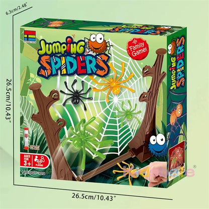 Jumping Spider Fun Board Game Set - Family Entertainment for Kids & Adults, Perfect Birthday Gift & Party Game