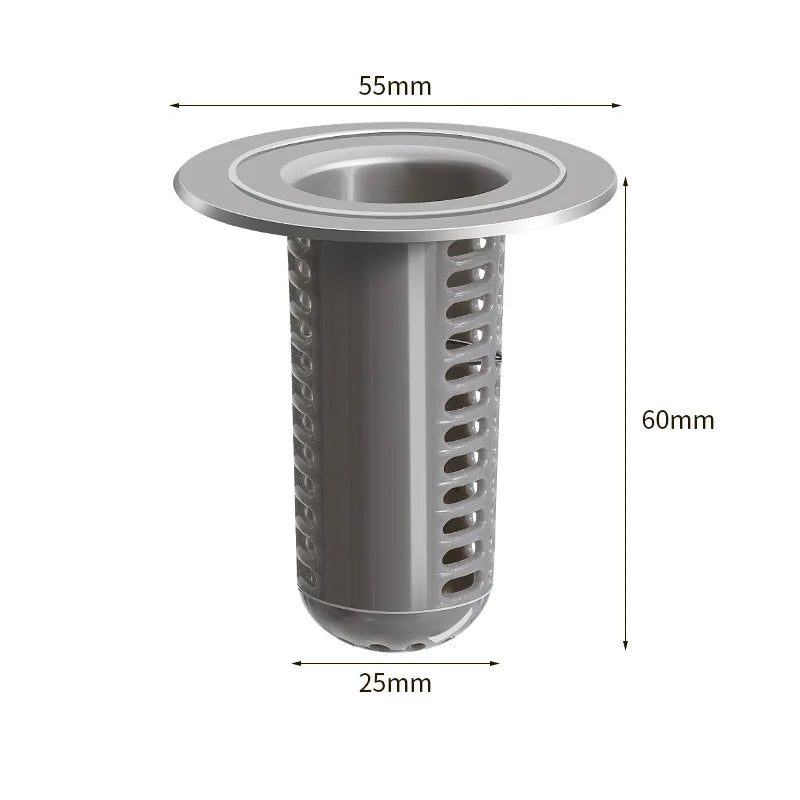 Sink Drain Filter Hair Catcher Anti Clog Bathroom Accessory Easy Clean 2026 Home Essentials