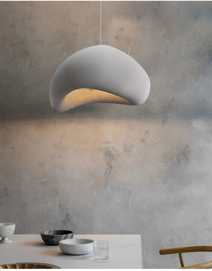 Japandi Pendant Ceiling Lamps Nordic Wabi Sabi LED Dining Room
