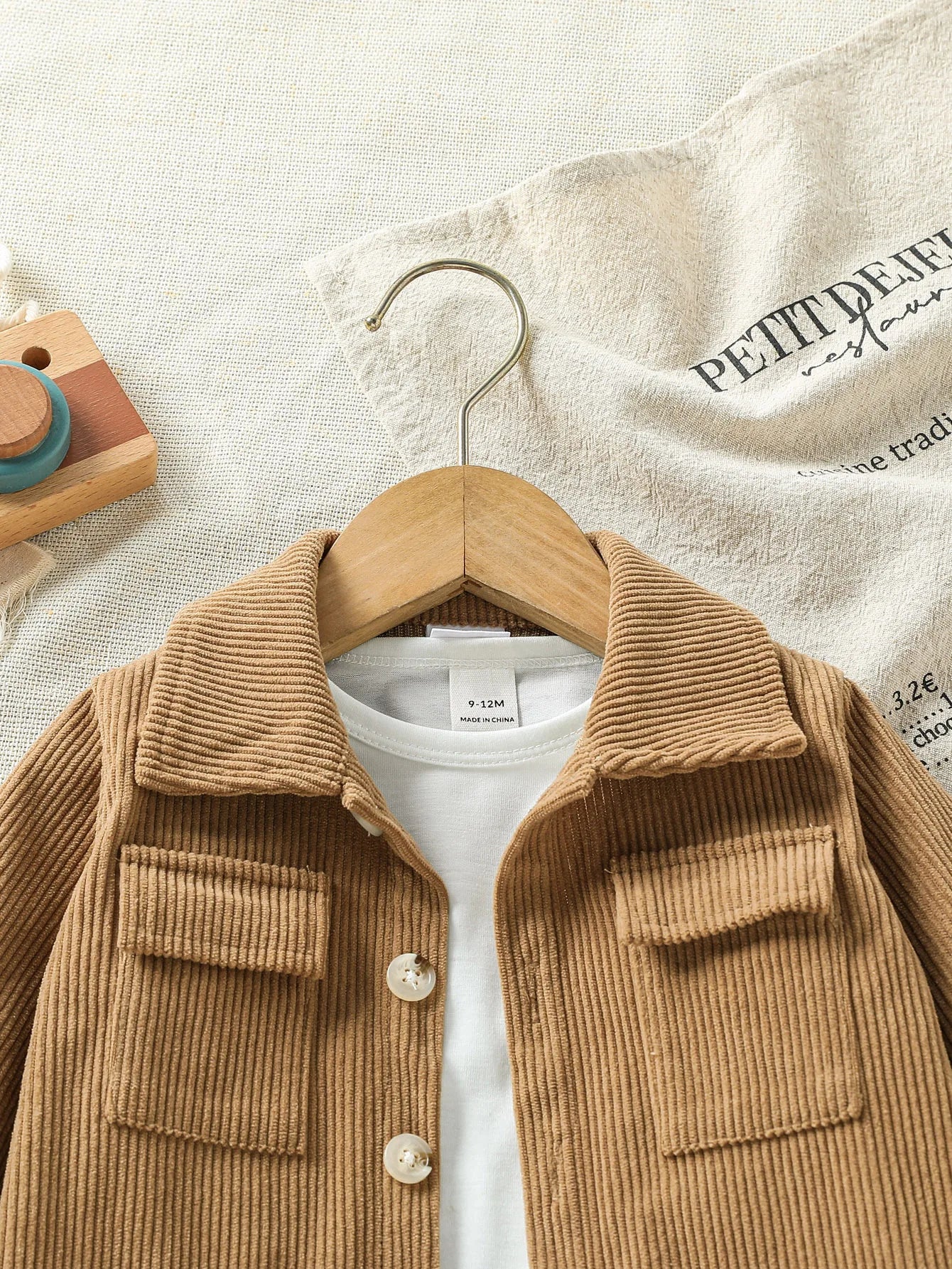 Styling option for baby boys stylish jacket & pants outfit