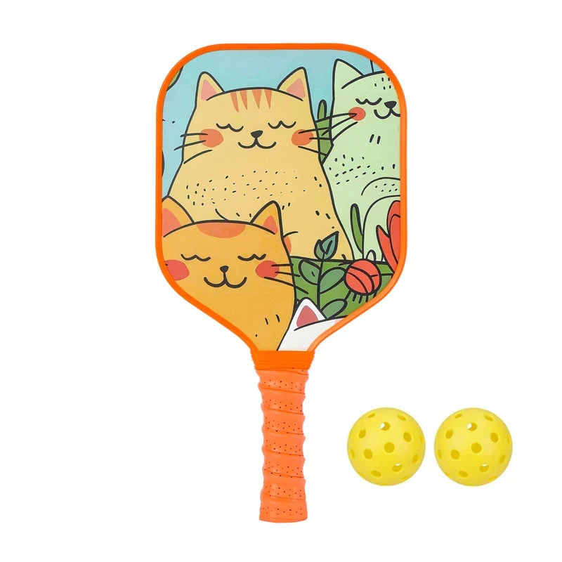 USAPA Approved Kid's Pickleball Paddle Set for Ages 8-12, Lightweight Design with Ergonomic Grip and Shock Absorption
