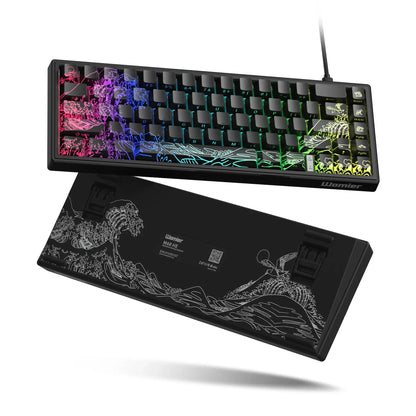 Mechanical Keyboard 68-Key Hall Effect RGB Wired Compact