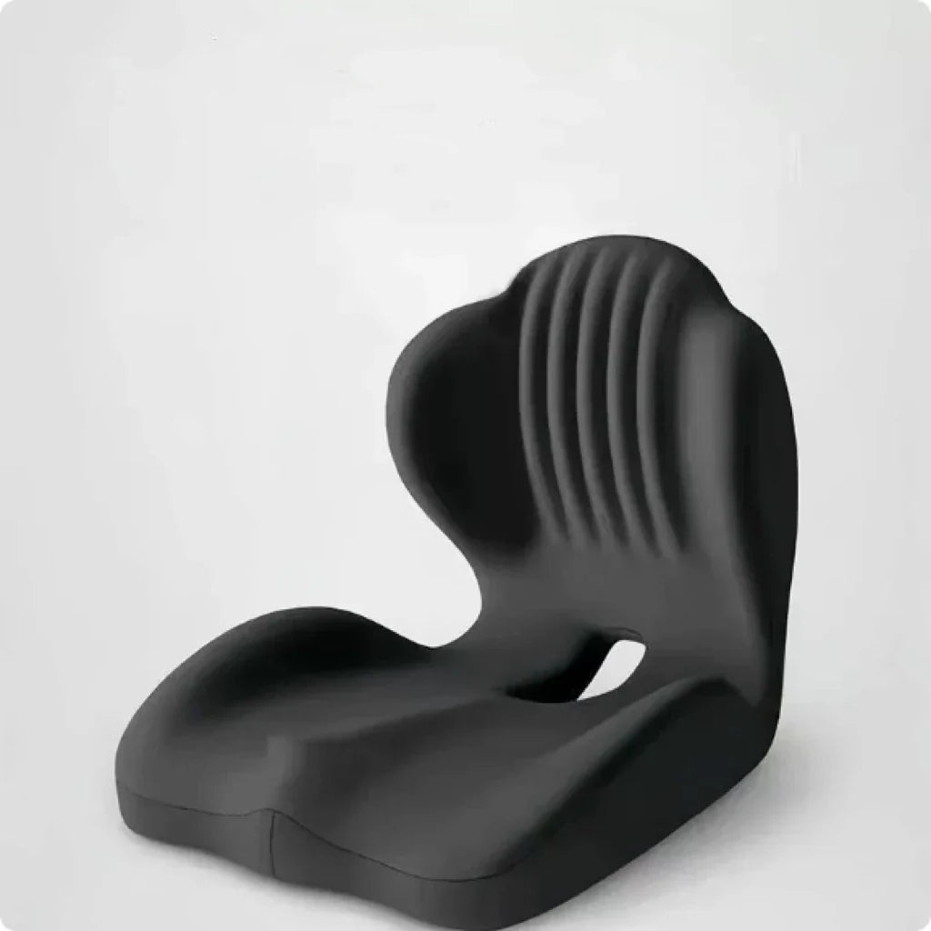 Ergonomic Memory Foam Seat Cushion with Back Support – Lumbar Relief for Office Chair Car Wheelchair 2026