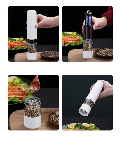 Electric Salt Pepper Grinder With LED Adjustable Coarseness