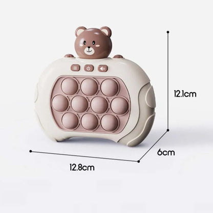 Speed Push Decompression Puzzle Game Console - Engaging Squeeze Toy for Teens and Adults, Develops Coordination and Problem-Solving Skills