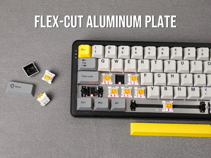 Mechanical Keyboard 68Key Wireless Bluetooth RGB Hall Effect